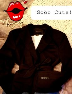 BCBG All Season Belted Blazer Jacket